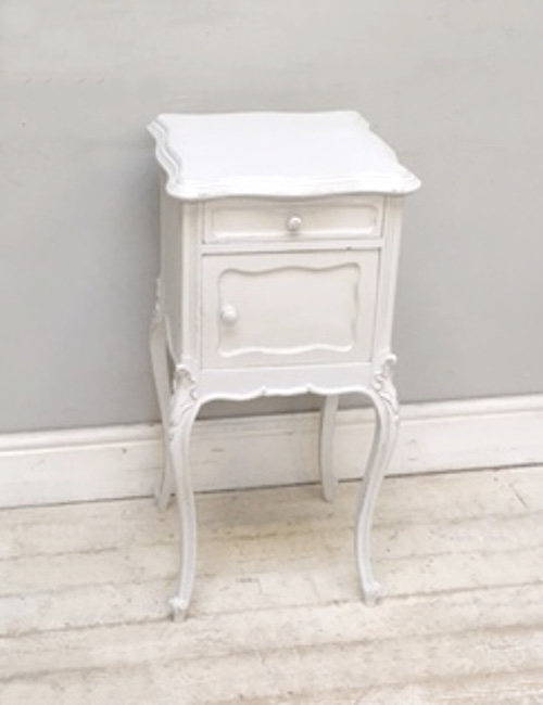 Fench antique rococo style bedside tables